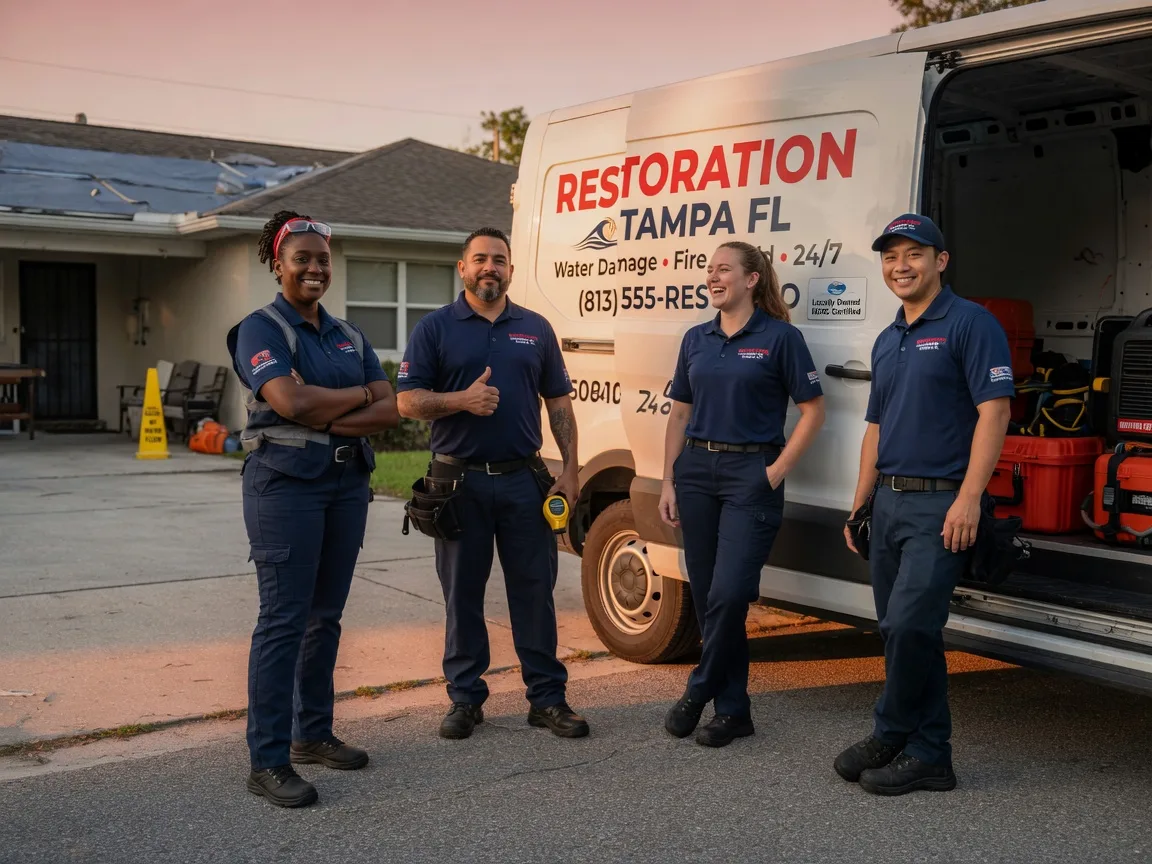 Water Damage Restoration company in Success, AR
